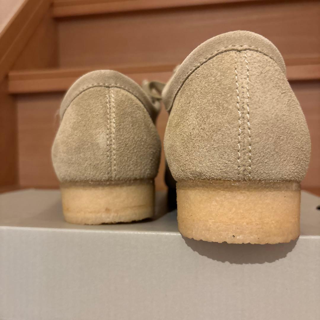 clarks wallabee ワラビー ベージュ スエード