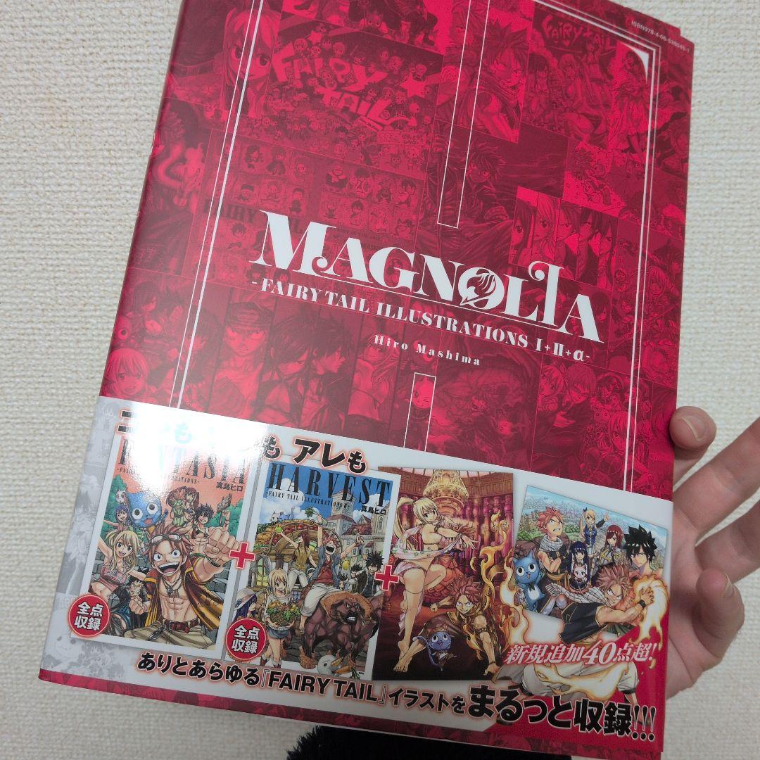 MAGNOLIA FAIRY TAIL イラスト集　画集　真島ヒロ　マガジン絶版