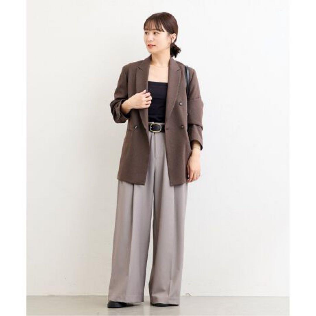 ジャーナルスタンダード　ウールライクストレッチジャケット　38ブラウン