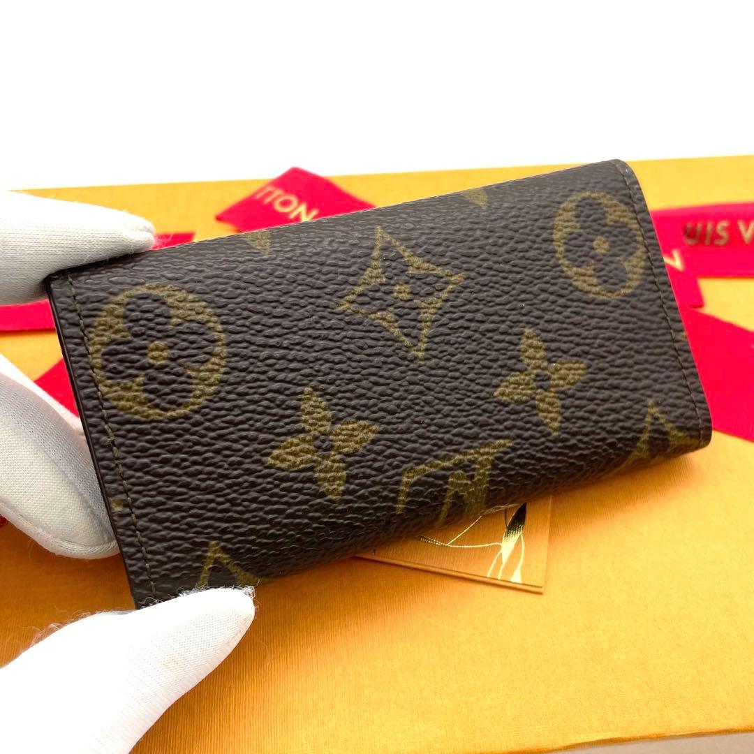 超美品✨ルイヴィトン モノグラム ミュルティクレ4 キーケース 4連