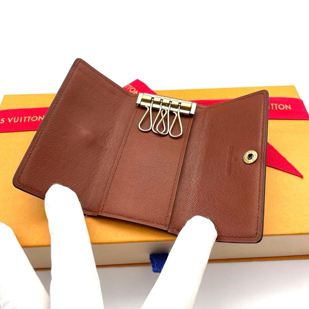 超美品✨ルイヴィトン モノグラム ミュルティクレ4 キーケース 4連