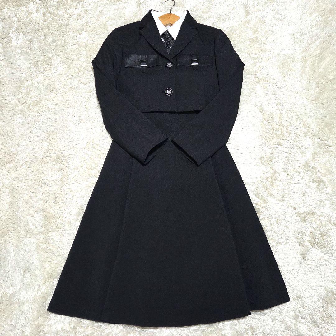 エルアンノアール　ショートジャケットハイウエストスカートスーツ