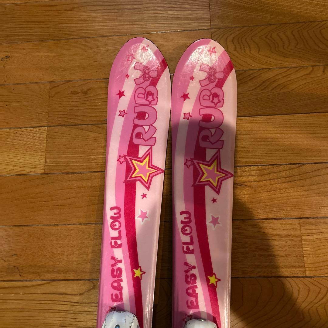 ニシザワ　ジュニアスキーセット ピンク110センチ