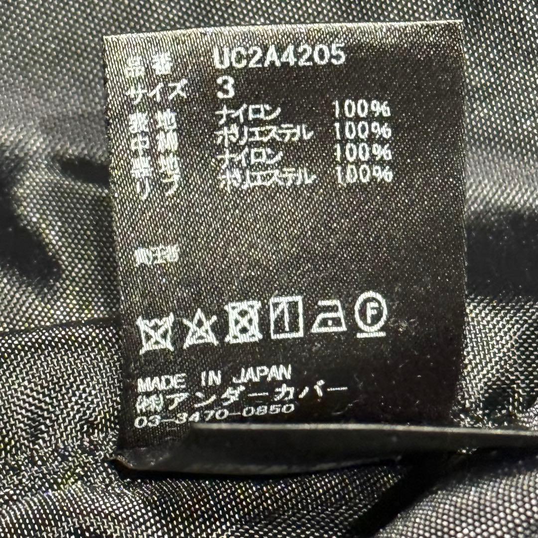 未使用級 アンダーカバー イーストパック ボンバージャケット3サイズ MA-1