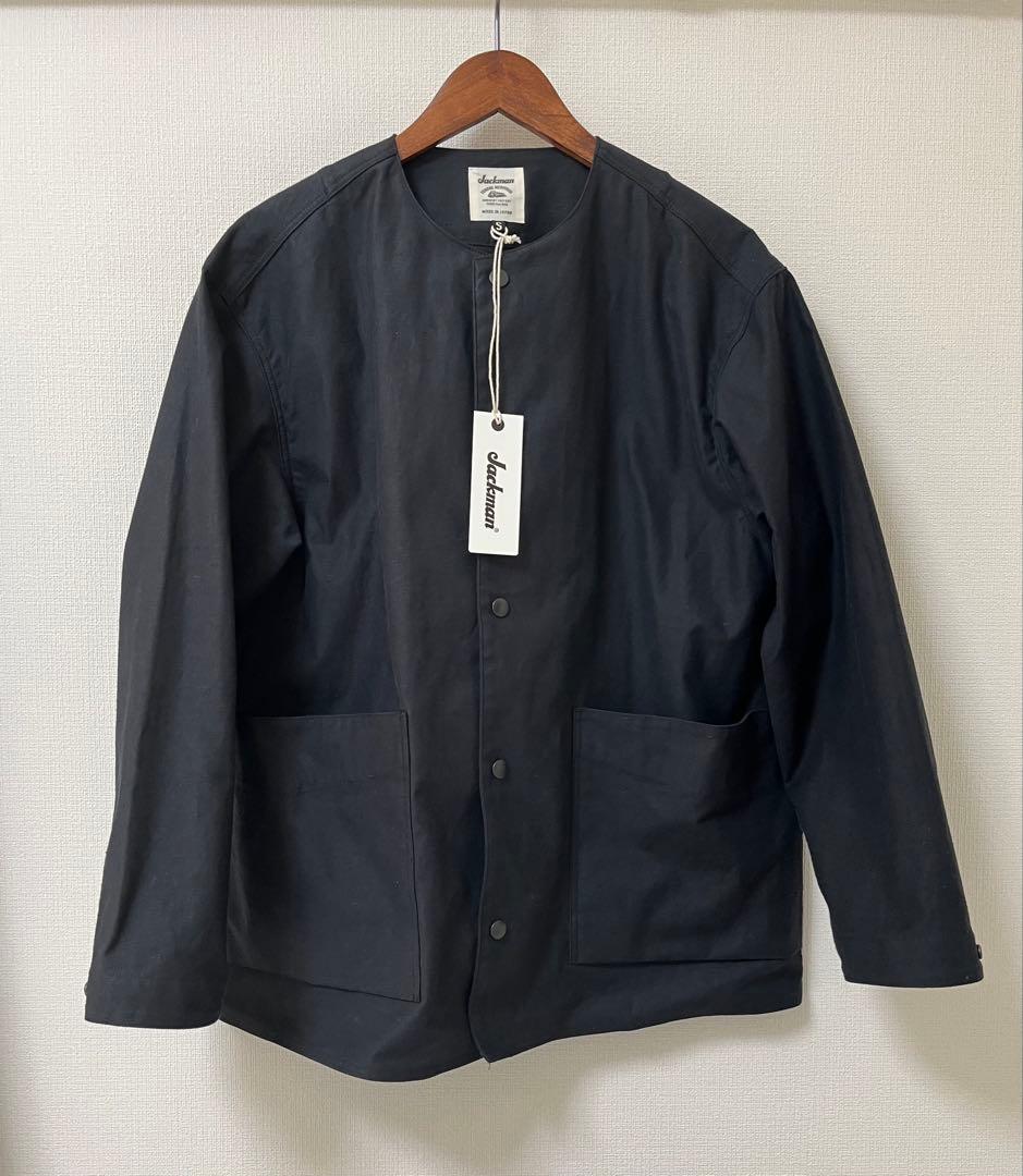 【新品未使用】ジャックマン Back Nep Collarless Jacket