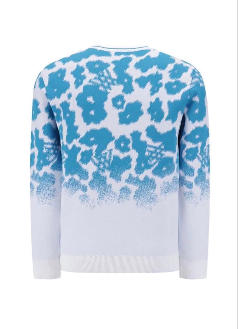 【美品】ANEW FLOWER PATTERN SWEATER/XL