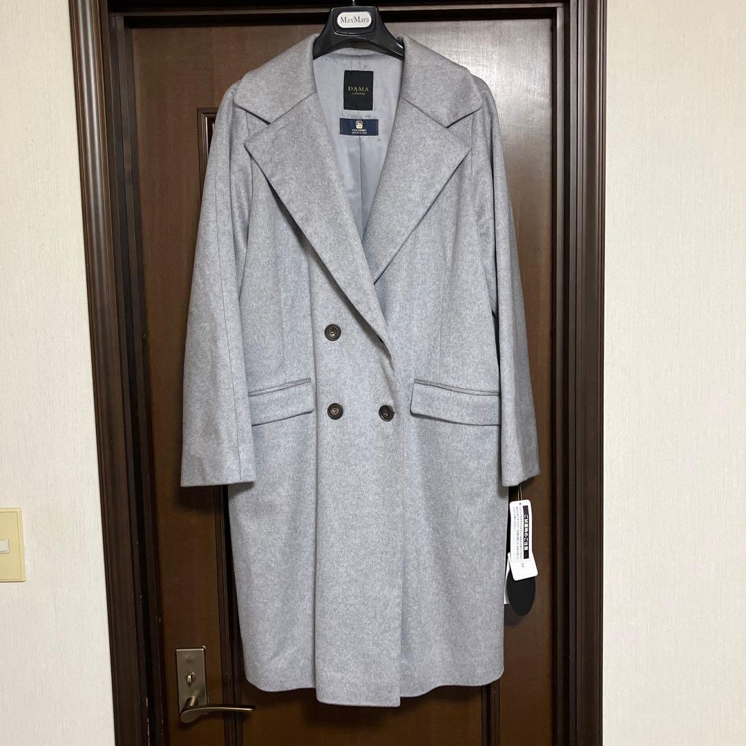 新品・タグ付き　ダーマプレミアム　カシミヤ100%コート　コロンボ社　日本製