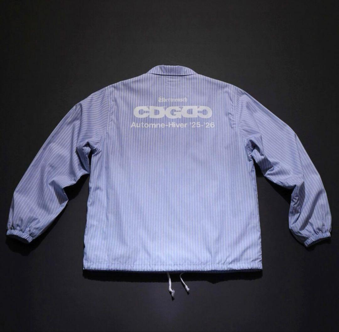 ジャケット・アウター CDG G-DRAGON CLASSIC COACH JACKET stripe