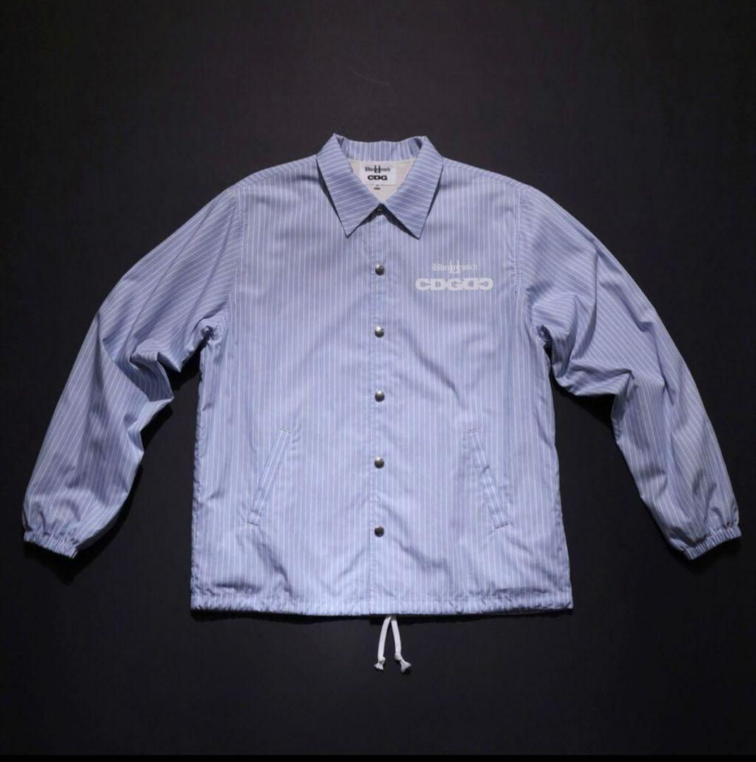 ジャケット・アウター CDG G-DRAGON CLASSIC COACH JACKET stripe