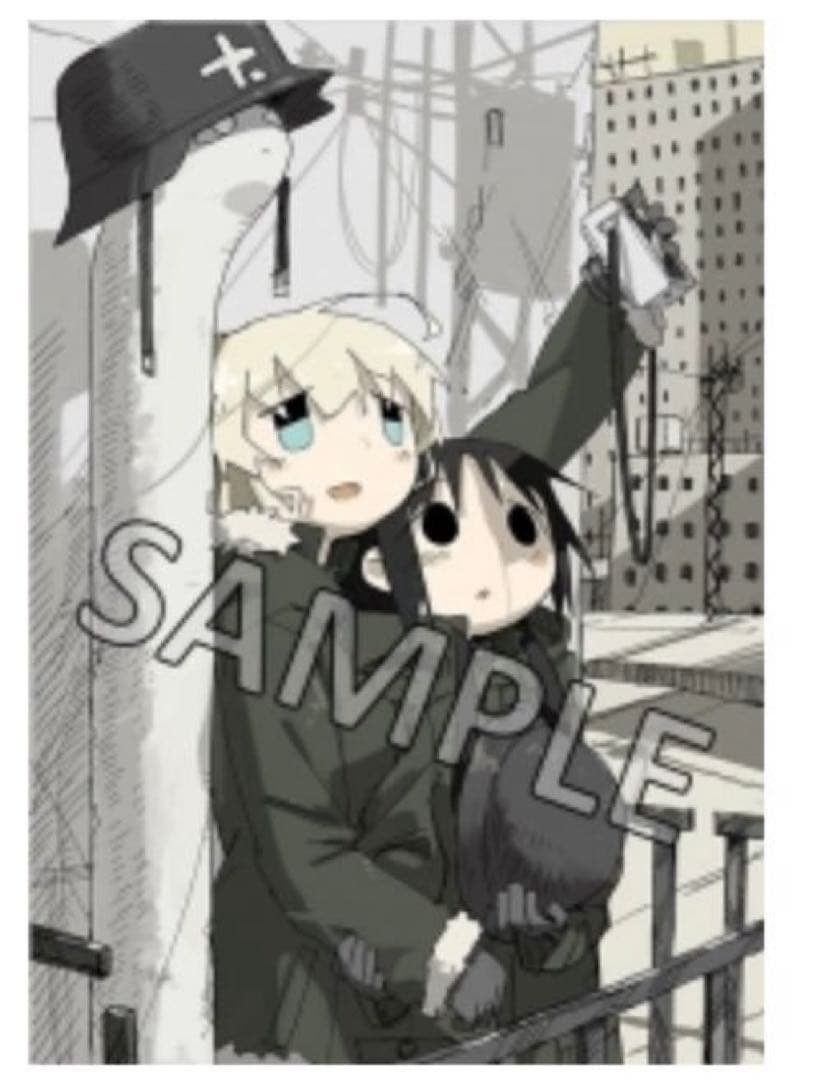 少女終末旅行 BD/DVD ゲーマーズ 全巻購入特典 B2布ポスター