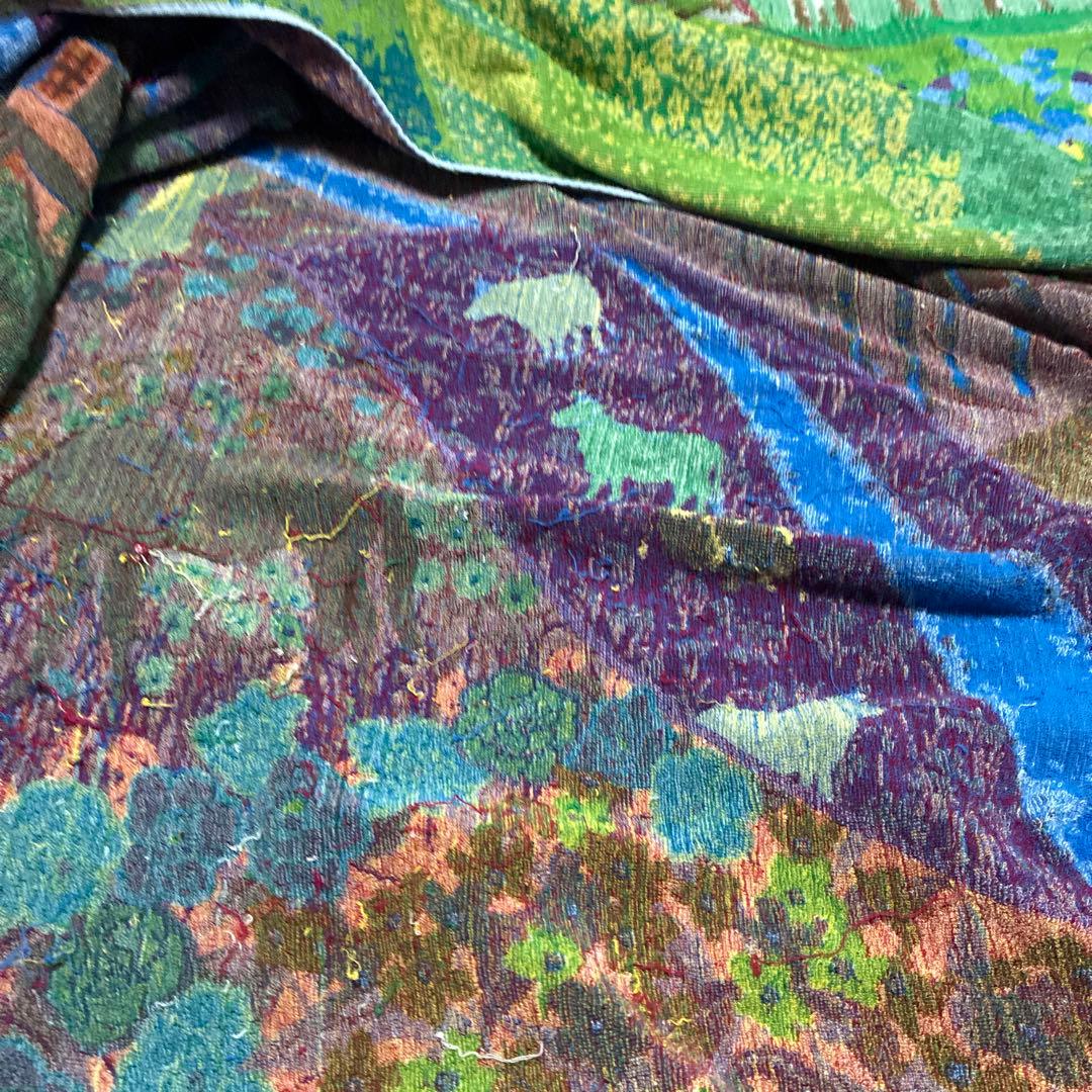 ‼️大型厚手‼️タオルケット、モーフ、カラカラ プリンスエドワード島（５色毛違い）