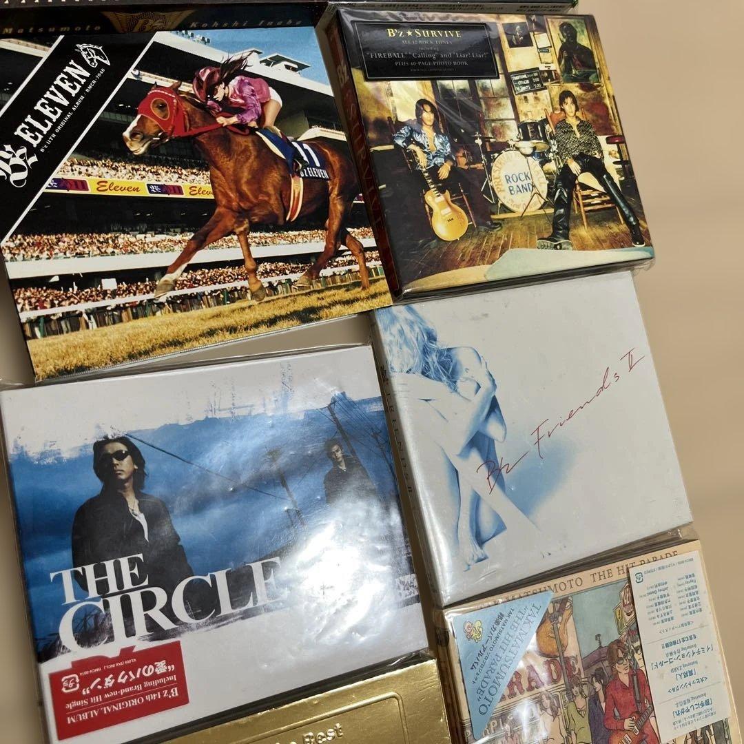 B'z CD 初回生産　アルバム　シングル　セット