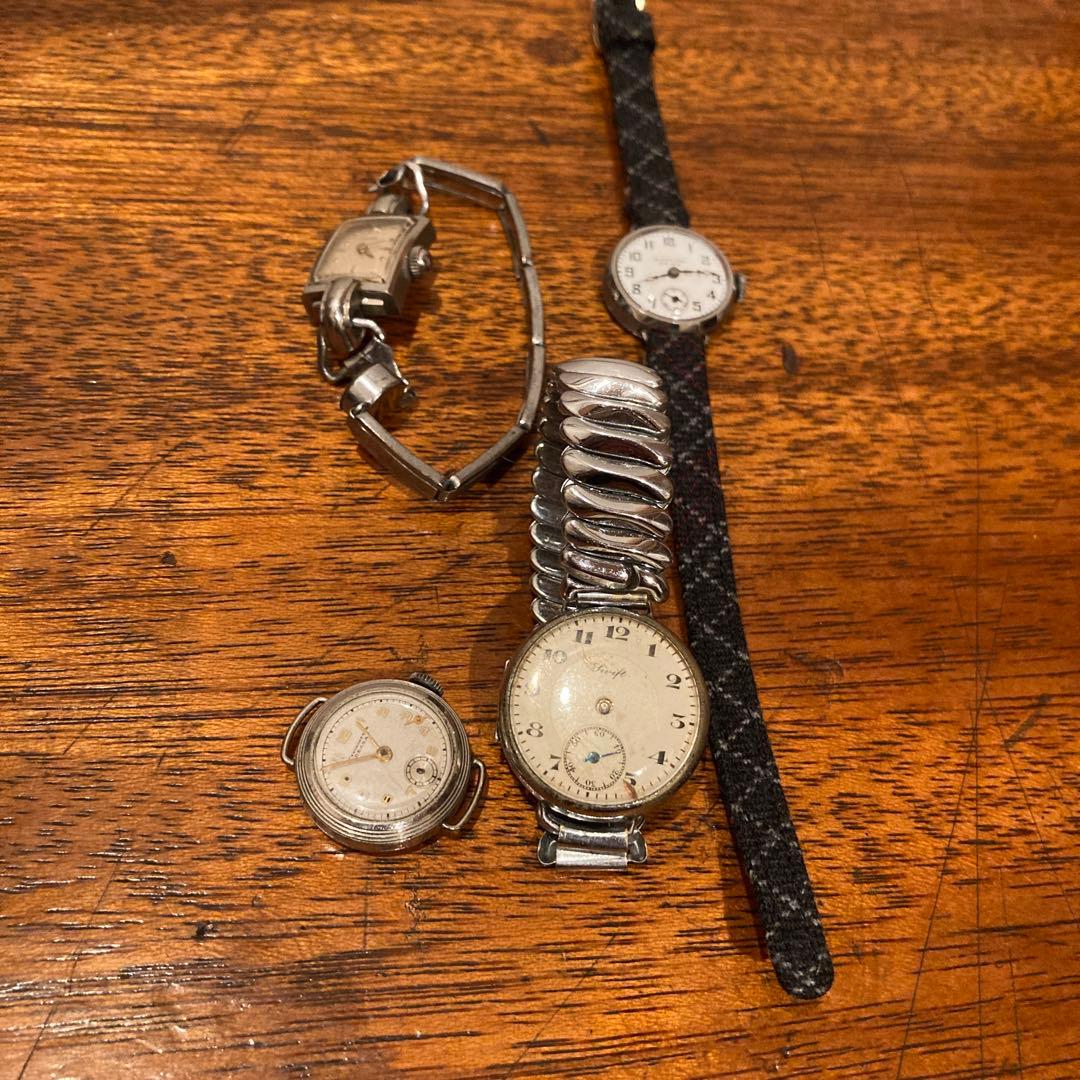 ジャンク　腕時計　4点