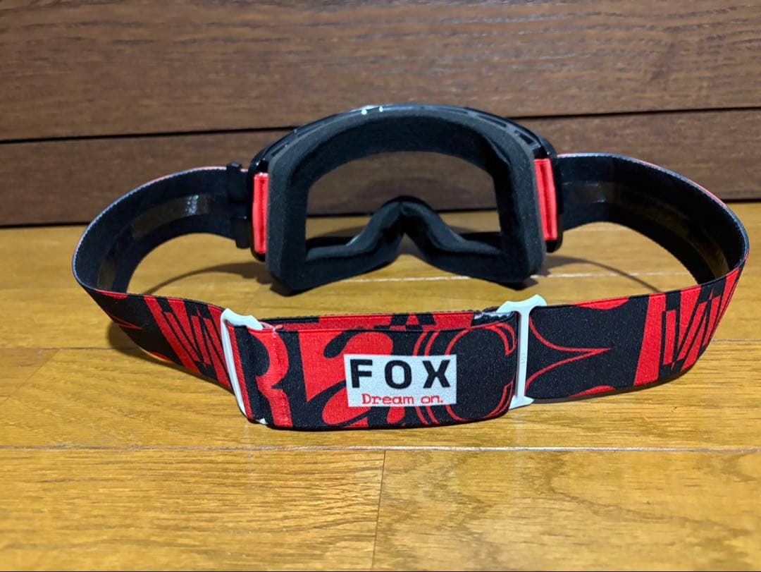 FOX V1 ニトロ　バイクヘルメット（Mサイズ）/ゴーグル　美品