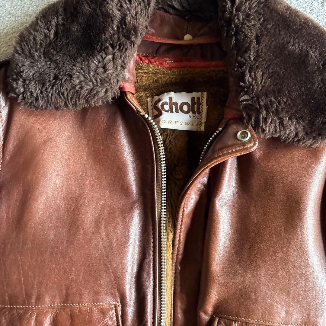 ショット G1 革ジャン