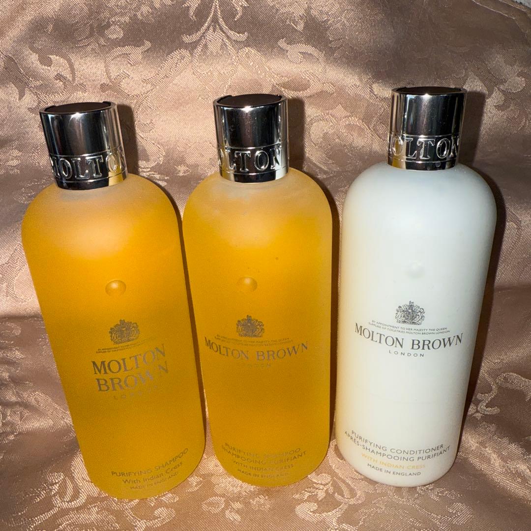 モルトんブラウン　３本セット シャンプー&コンディショナー