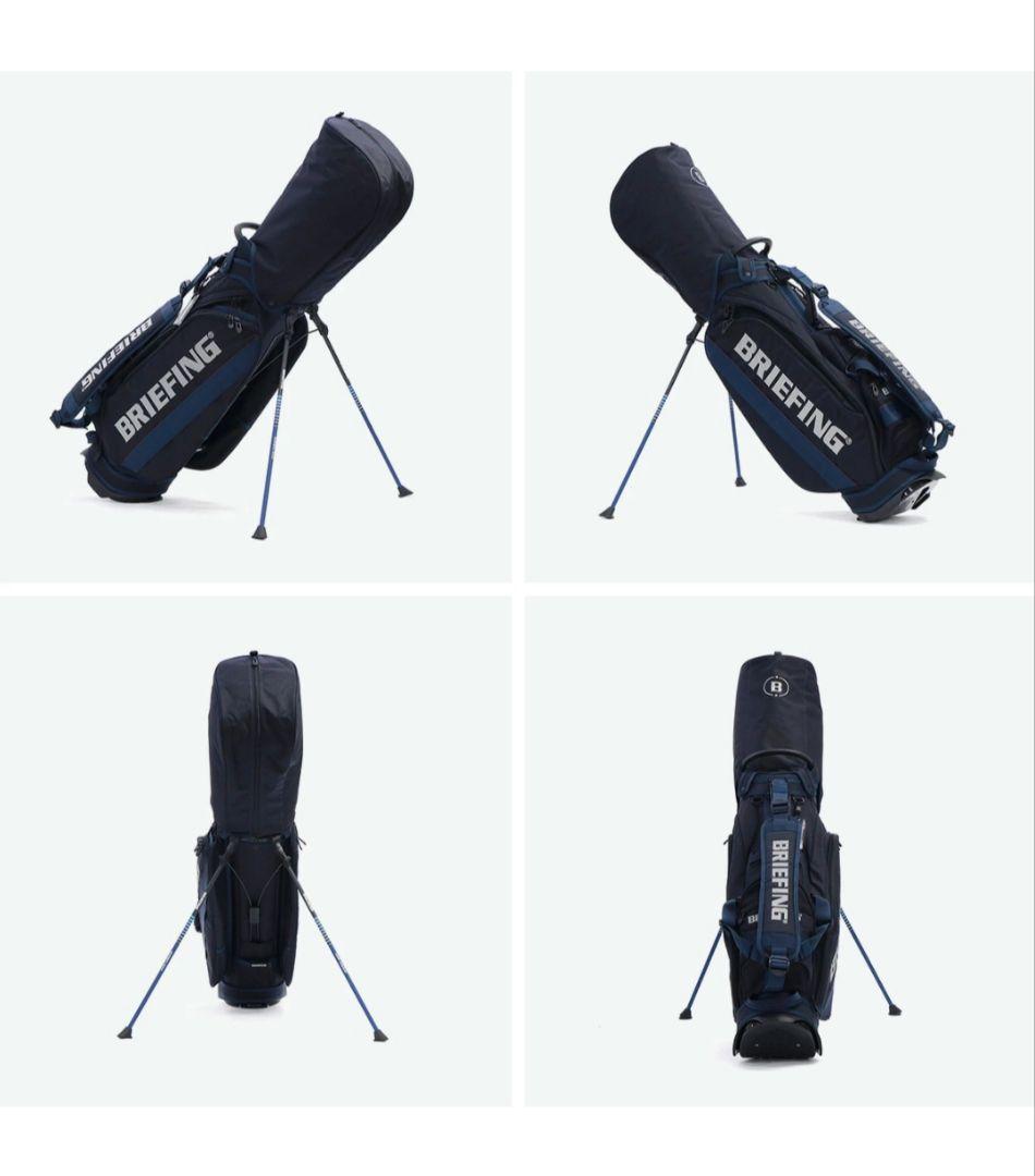 BRIEFING ネイビー キャディバッグ スタンド式