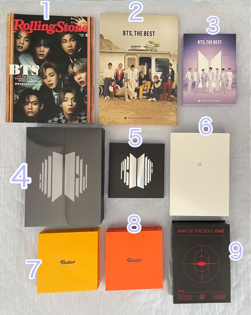 BTS アルバム CD ポスター　まとめ売り