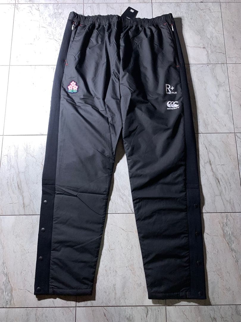 CANTERBURY ラグビー 日本代表 中綿 ナイロンパンツ 大きいサイズ