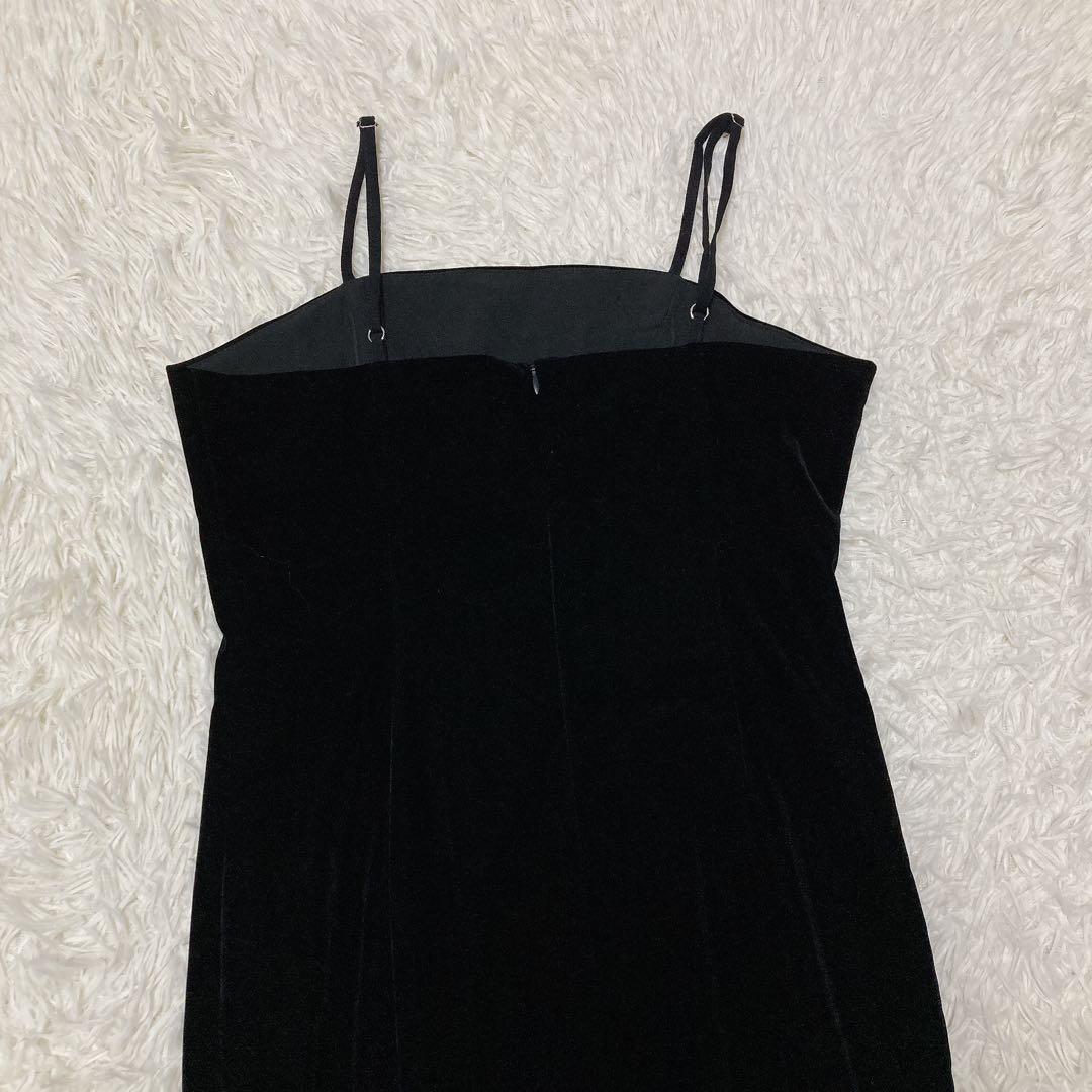 SALE✨レジャ 花柄ボレロマーメイドワンピース セットアップ ブラック S