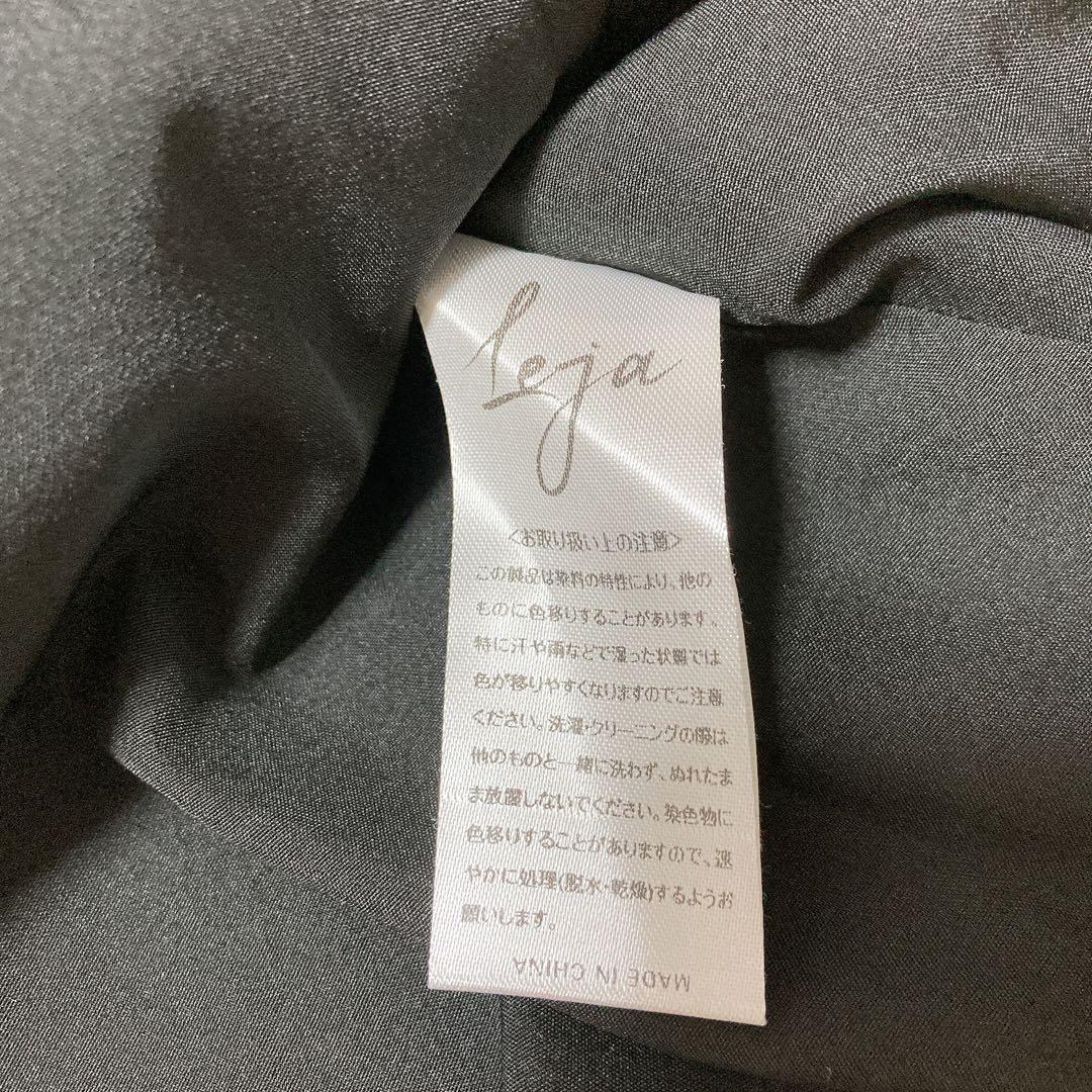 SALE✨レジャ 花柄ボレロマーメイドワンピース セットアップ ブラック S