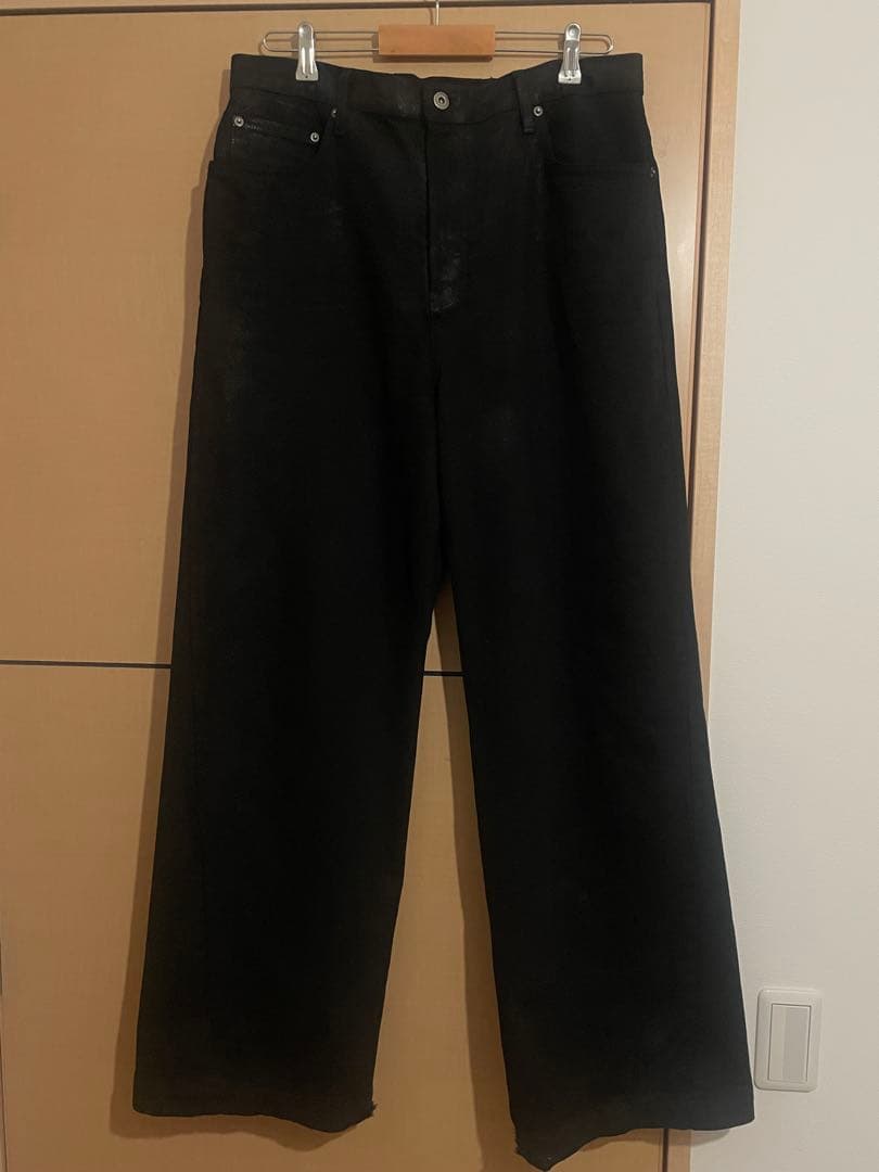 k-two studios コーティングデニムパンツ