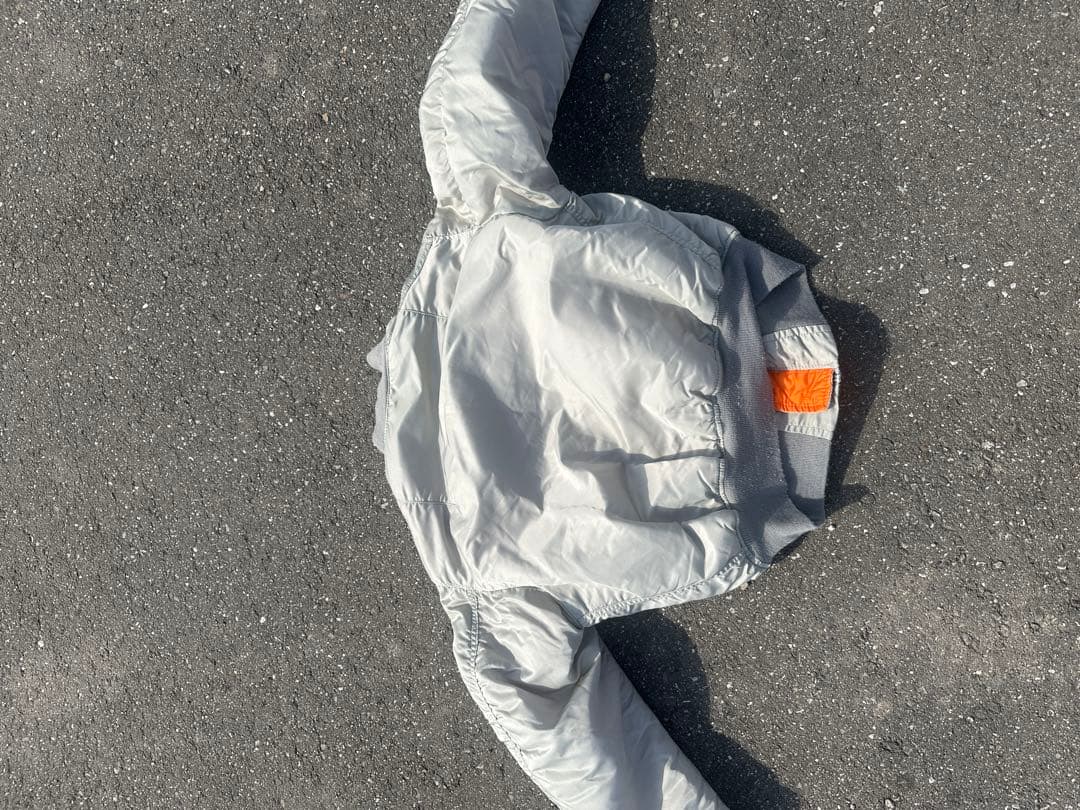 90s ALPHA USA製 MA-1 フライトジャケット サイズL