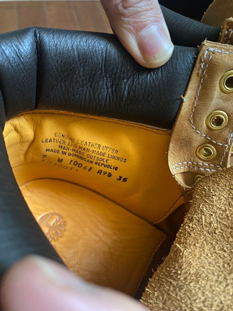 Timberland イエローブーツ　6インチ　27 美品