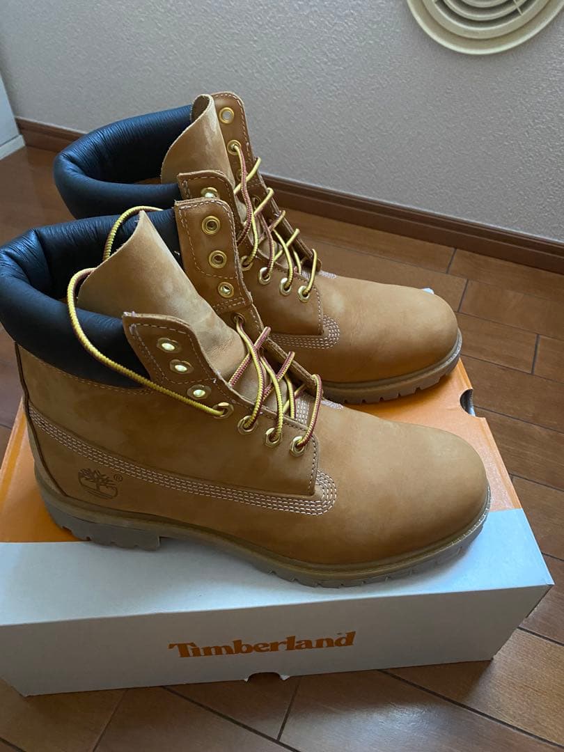 Timberland イエローブーツ　6インチ　27 美品