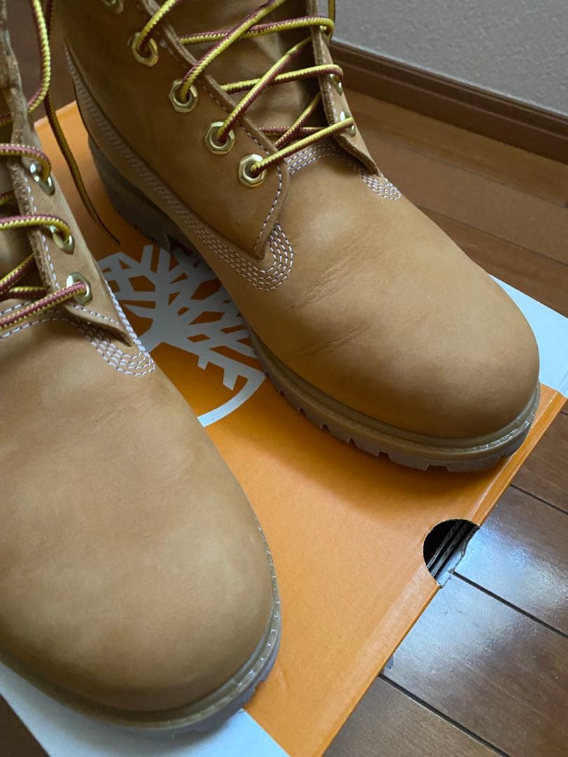 Timberland イエローブーツ　6インチ　27 美品