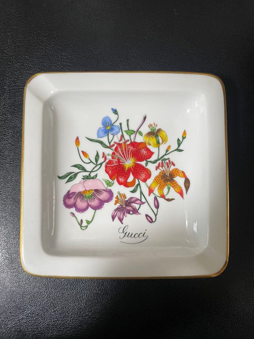 【新品未使用】グッチ リチャードジノリ コラボ灰皿　アッシュトレイ