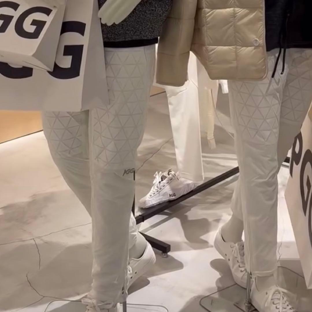 新品★79,200円 PGG パーリーゲイツ裏起毛＆中綿防寒パンツ 上下セット５