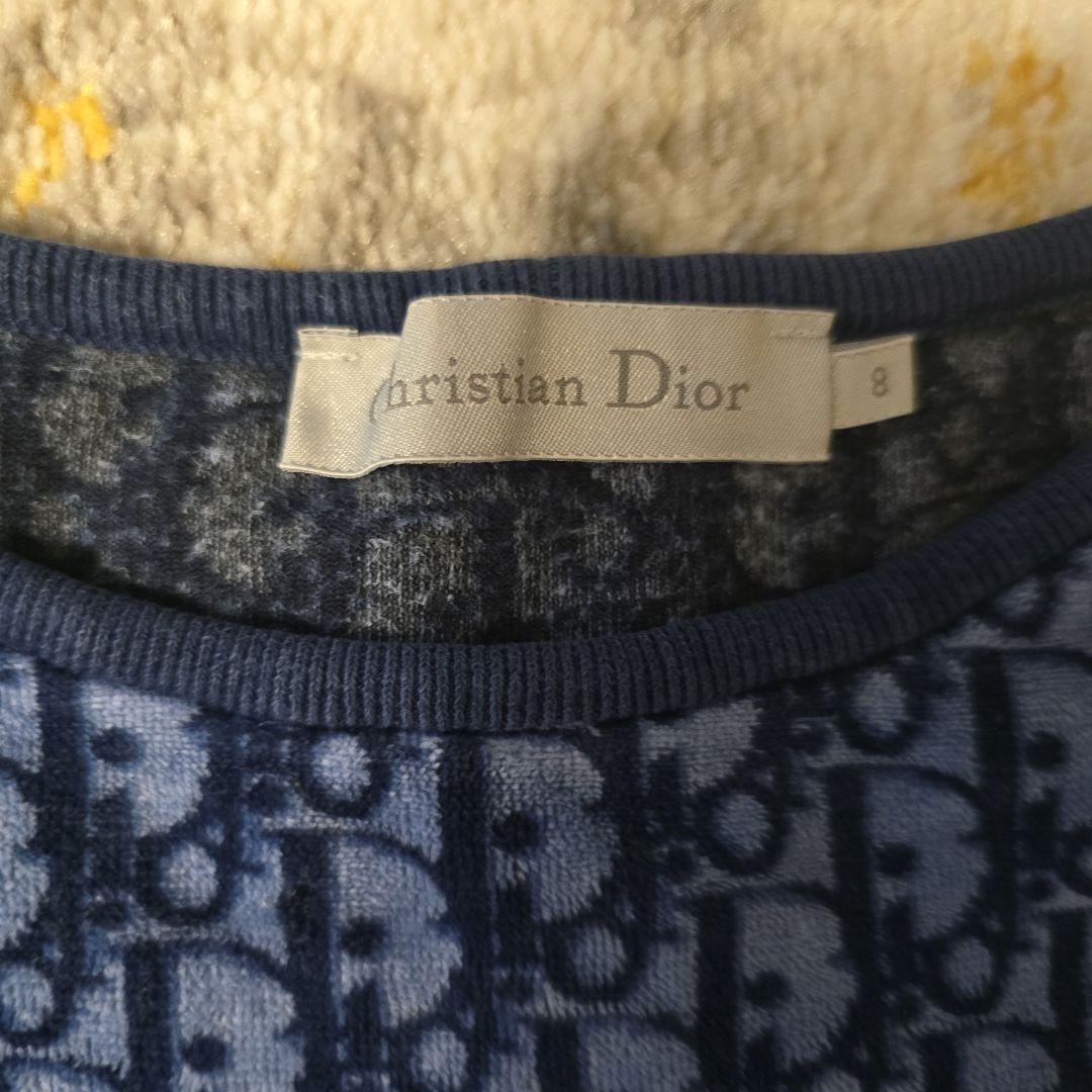 定価12万ChristanDior ベロア トロッター オブリーク ワンピース