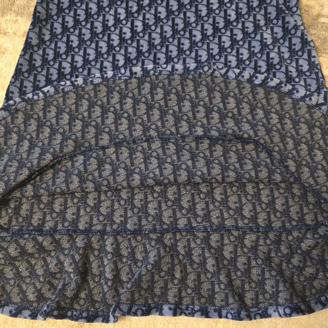 定価12万ChristanDior ベロア トロッター オブリーク ワンピース