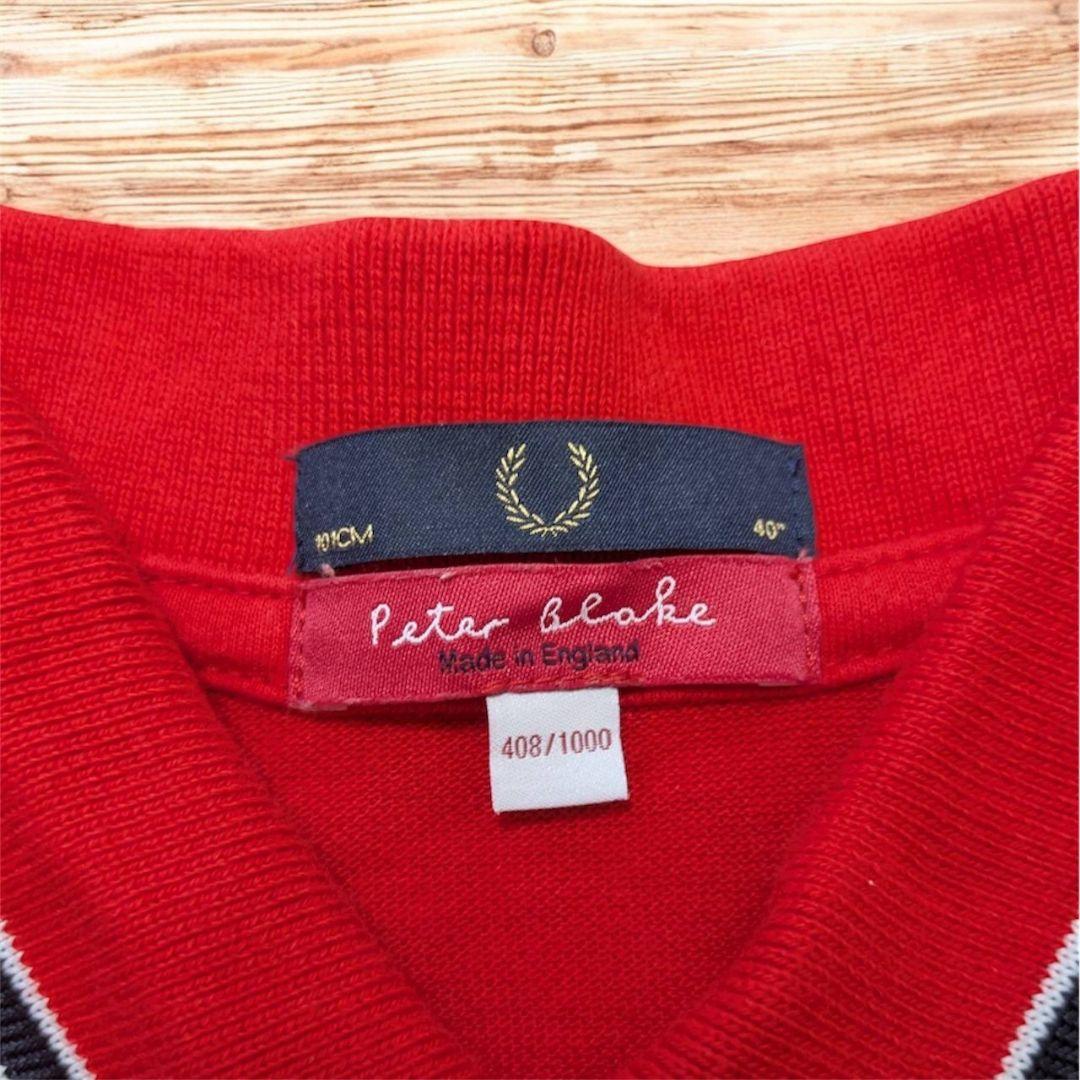 激レア✨FRED PERRY × Peter Blake コラボ ポロシャツ 赤