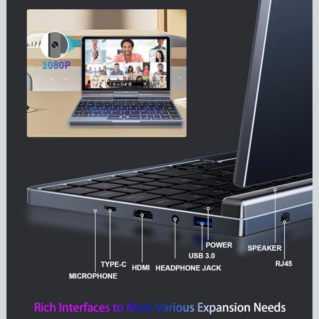 新品KOOFORWAY 8インチ ミニノートパソコン 512GB Windows