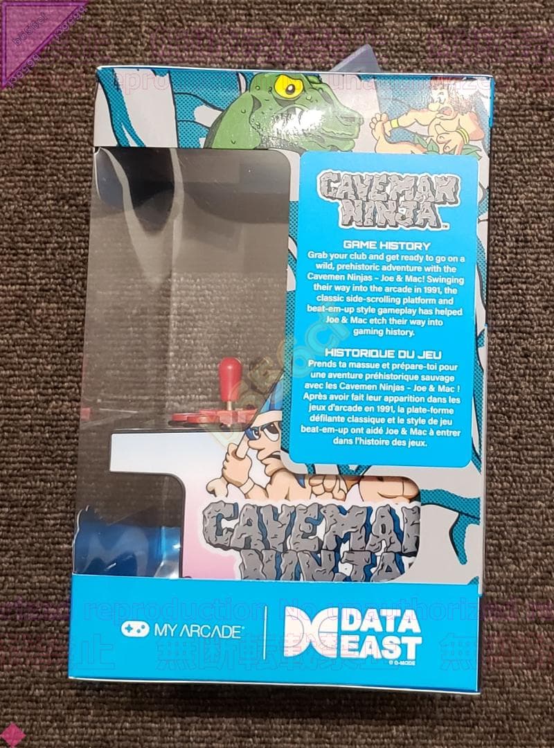 □ゲーム 未開封 LSI　レトロアーケード JOE＆MAC 戦え原始人