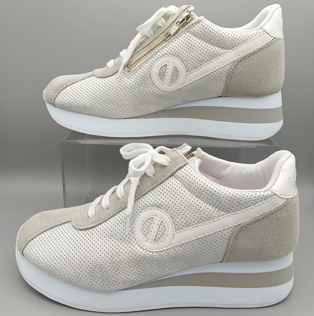 【未使用】NO NAME スピードジョガー サイドジップ スニーカー 23.5㎝