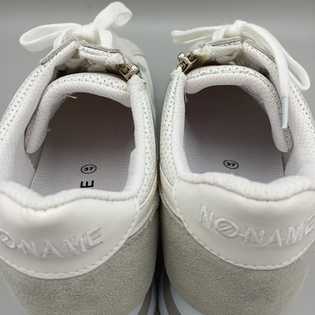 【未使用】NO NAME スピードジョガー サイドジップ スニーカー 23.5㎝