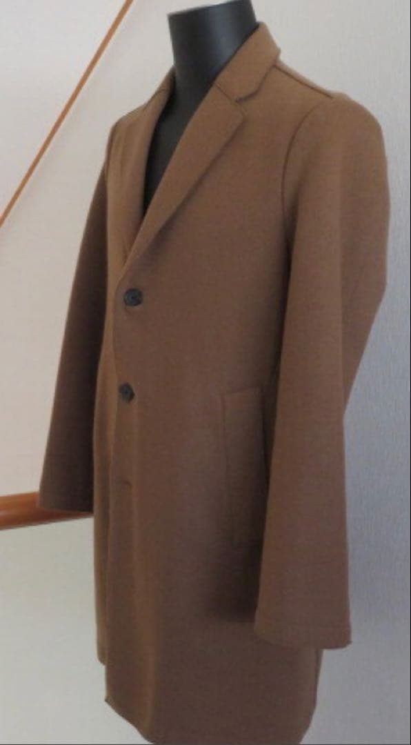 EDIFICE エディフィス チェスター コート カラー：キャメル 　５０