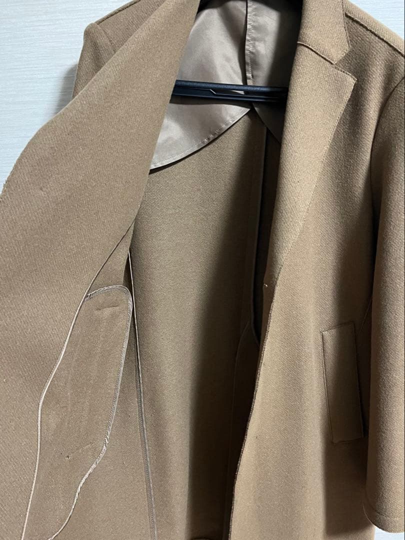 EDIFICE エディフィス チェスター コート カラー：キャメル 　５０