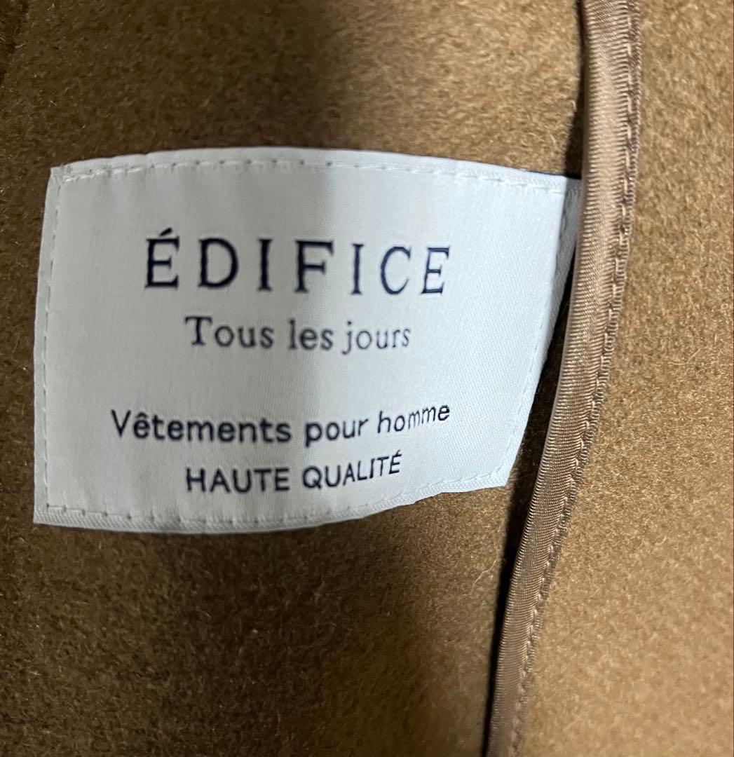EDIFICE エディフィス チェスター コート カラー：キャメル 　５０