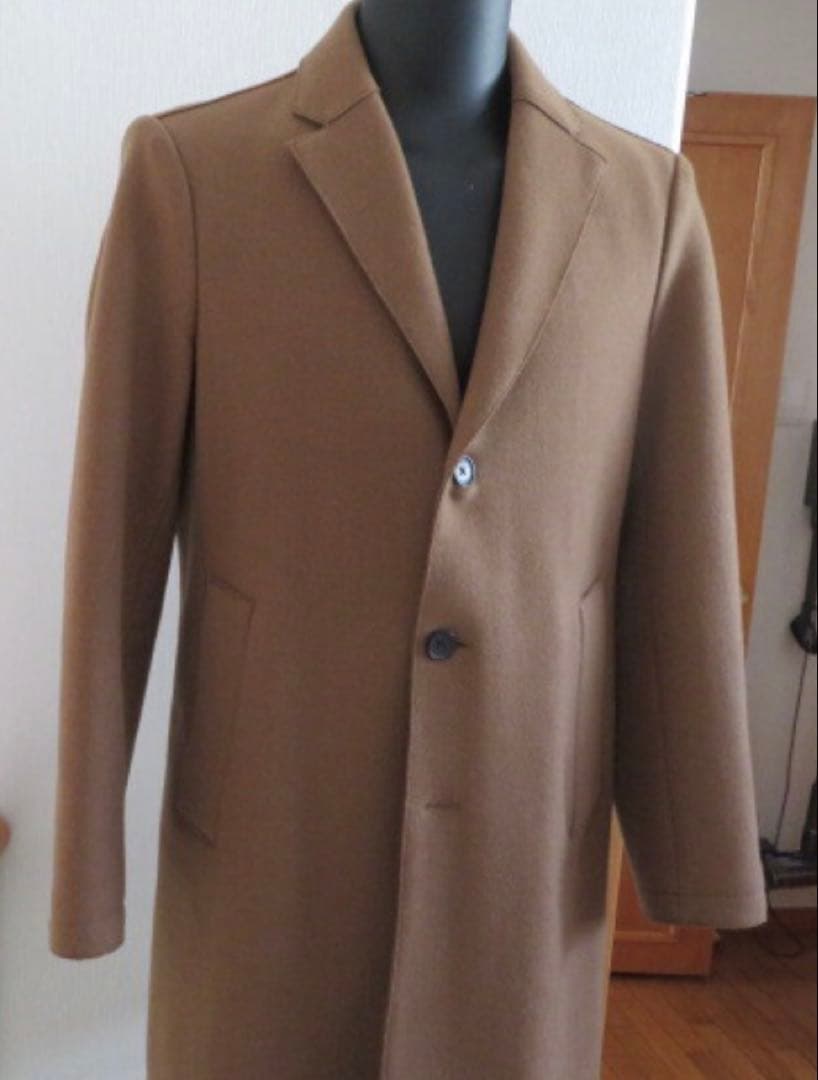 EDIFICE エディフィス チェスター コート カラー：キャメル 　５０