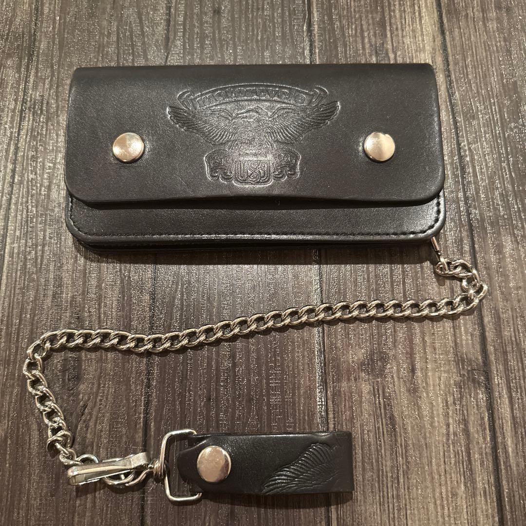 トラッカーウォレット　オモシーチャンネル　ハーレー　バイカー　TSY