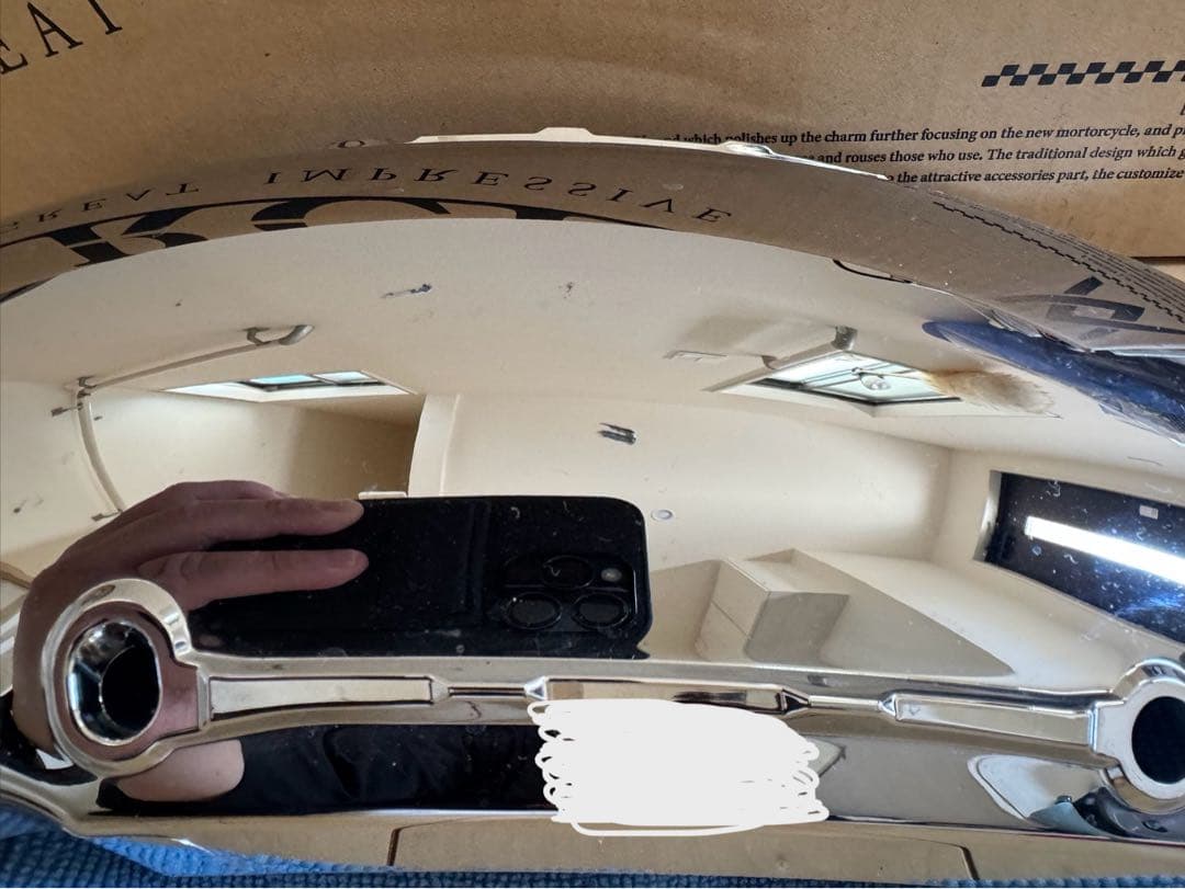 DOREMI COLLECTION メッキフロントフェンダー　Z900RS