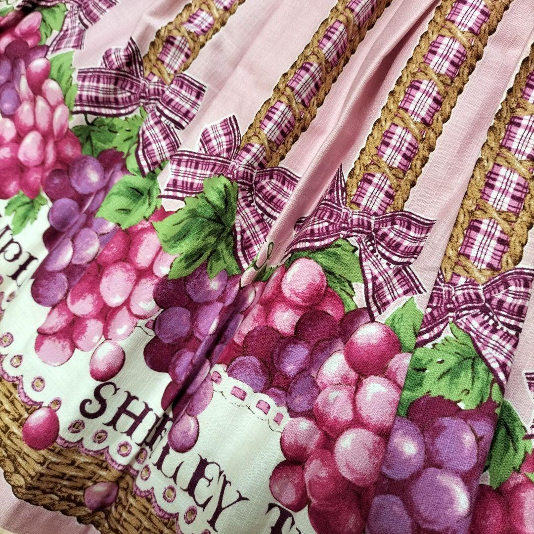 シャーリーテンプル　ぶどうバスケットワンピース