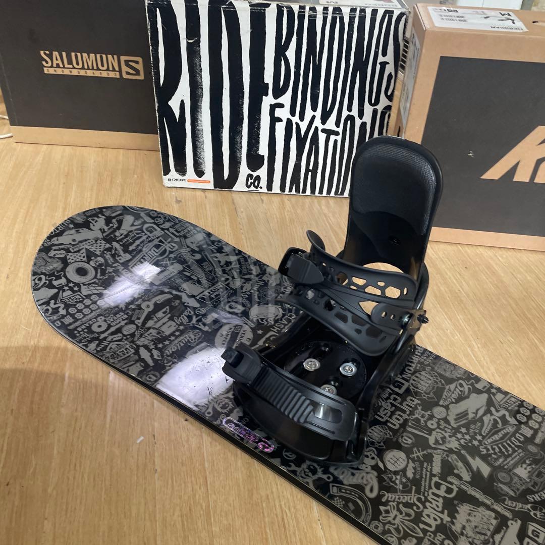 BURTON×ZUMA　バートン　スノーボードセット　未使用バインディング付