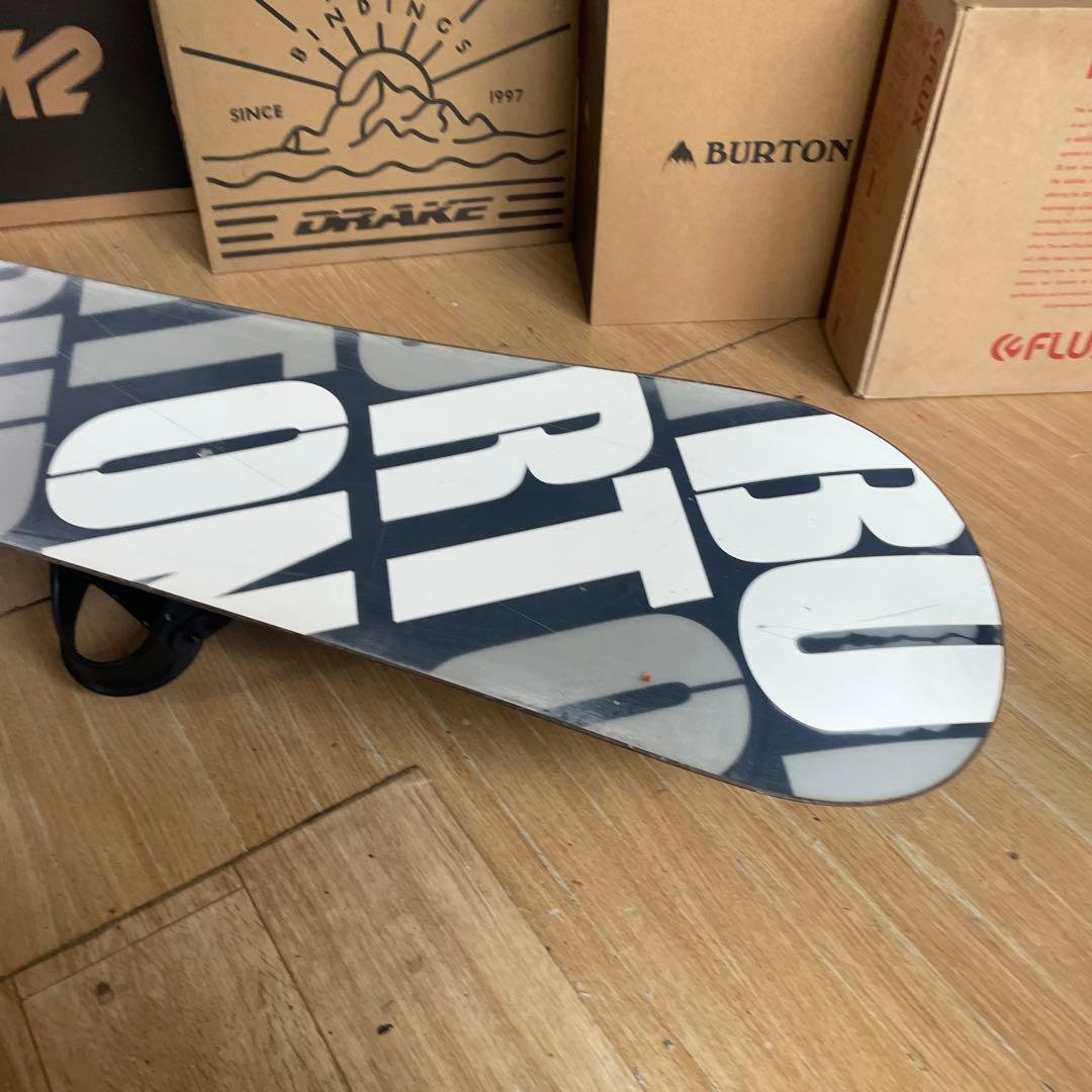 BURTON×ZUMA　バートン　スノーボードセット　未使用バインディング付