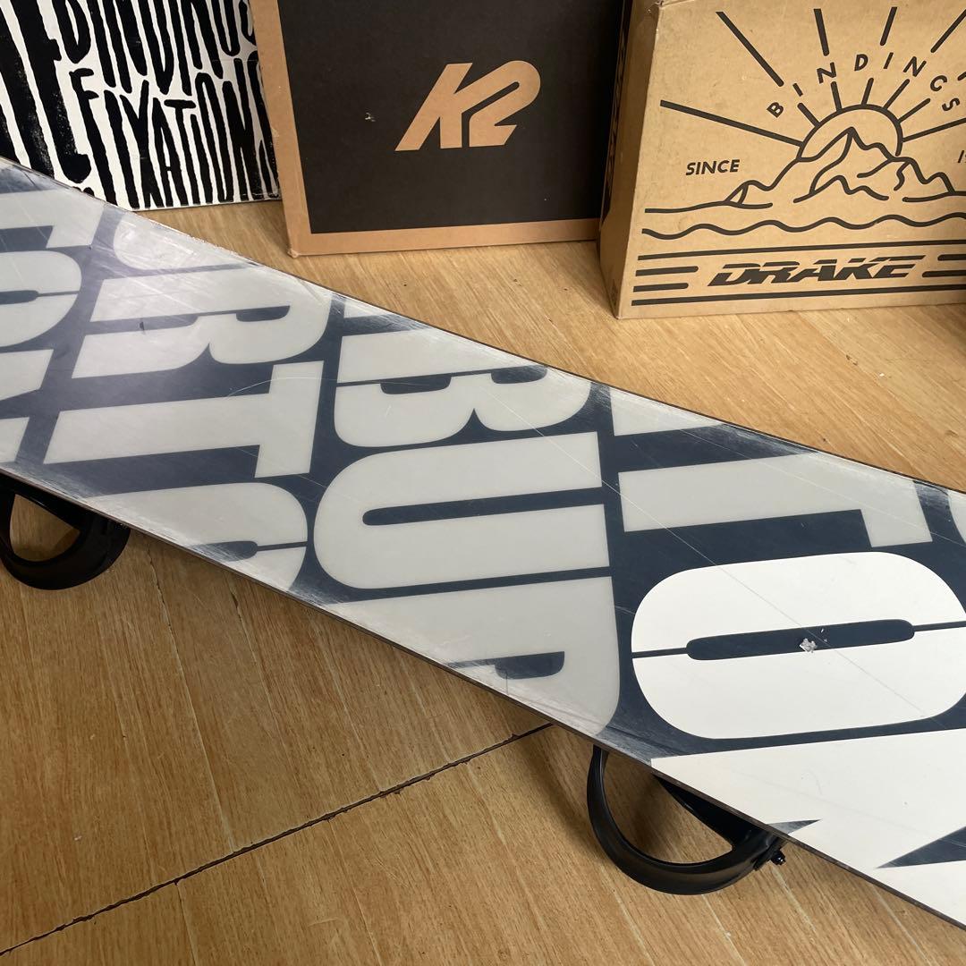 BURTON×ZUMA　バートン　スノーボードセット　未使用バインディング付