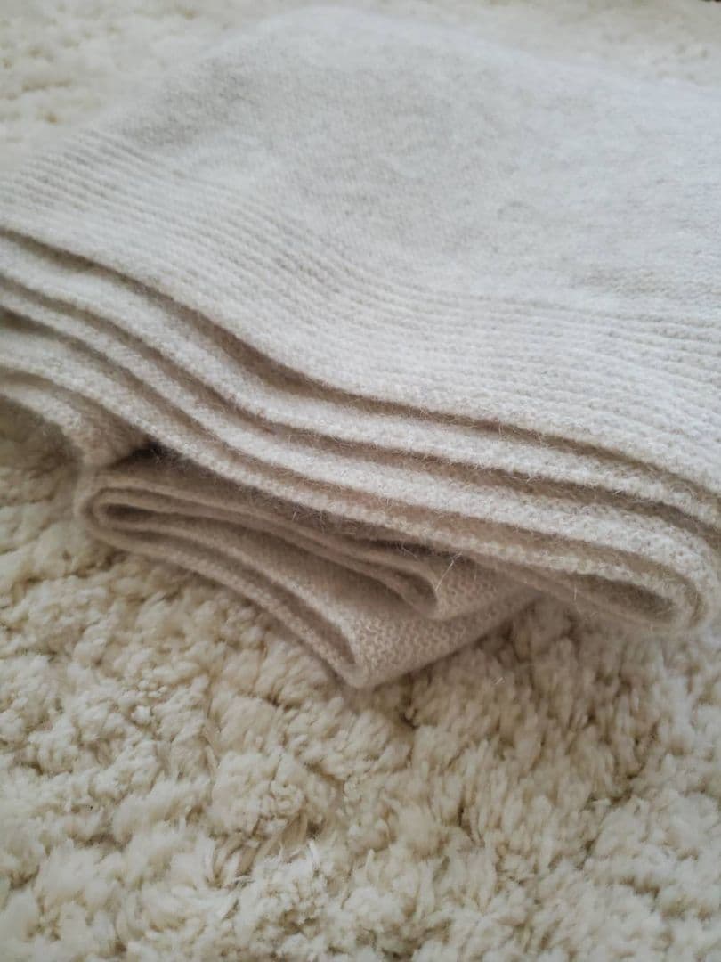 シルクふぁみりぃ ヤク100% ラウンドストール